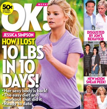 Jessica Simpson Gets Back into Shape on the Rebound