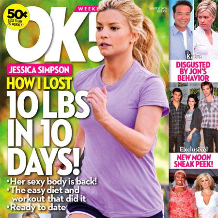 Jessica Simpson for OK! Magazine