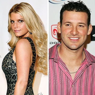 Jessica Simpson and Tony Romo