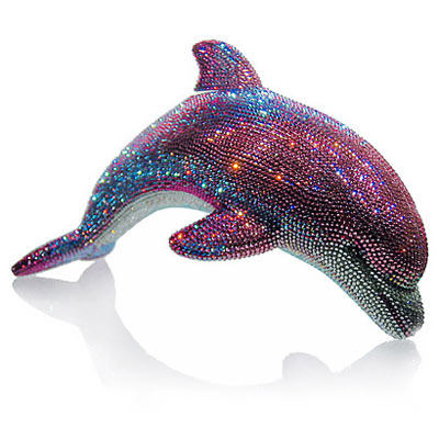 Judith Leiber Crystal Dolphin Bag