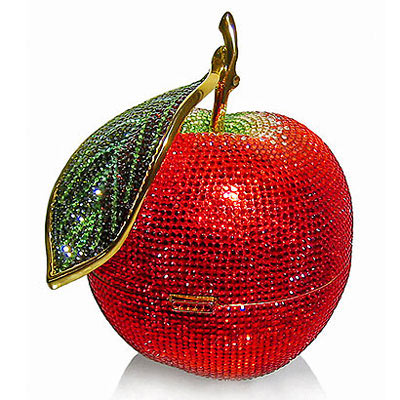 Judith Leiber Red Crystal Apple Bag