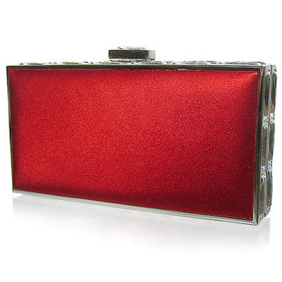 Judith Leiber Red Luxury Clutch