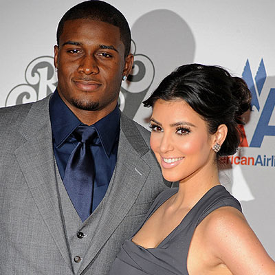 Kim Kardashian and Reggie Bush