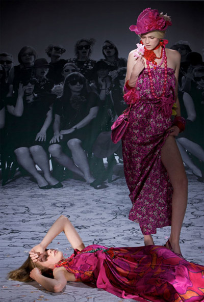 Lanvin Fuchsia Dresses