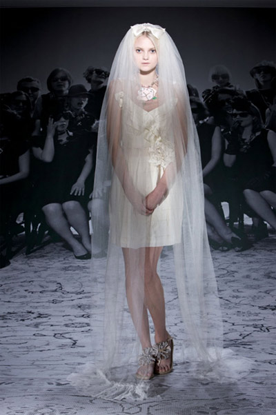 Lanvin Wedding Mini Dress