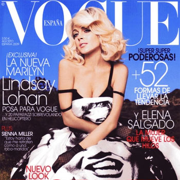 Lindsay Lohan Vogue Cover