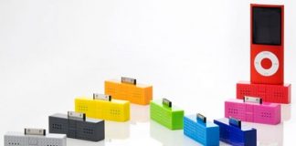 LEGO Block-Like iPod Speakers Called Soundblocks