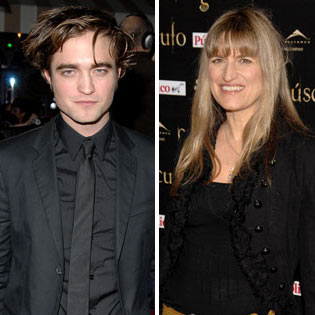 Catherine Hardwicke and Rob Pattinson