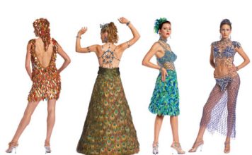 Dresses of Beads, Sequins and Crystals from Gail Be