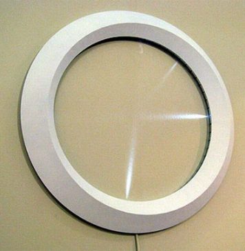 Good Afternoon Clock with Light Hands