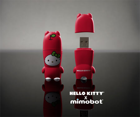 Hello Kitty and Mimobot Flash Drive