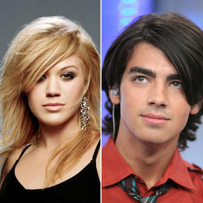 Joe Jonas and Kelly Clarkson