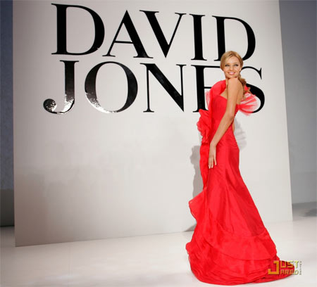 Miranda Kerr - David Jones Red Dress