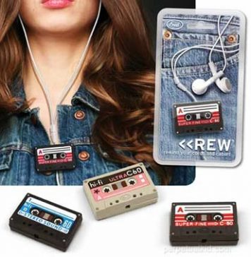 REW Headphone Cord Wrap Comes with Sweet Memories