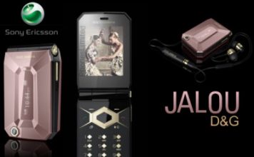 Sony Ericsson Releases a Dolce & Gabbana Jalou Mobile Phone