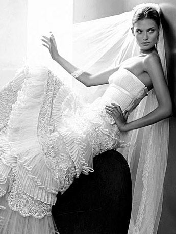 Valentino Strapless Wedding Dress