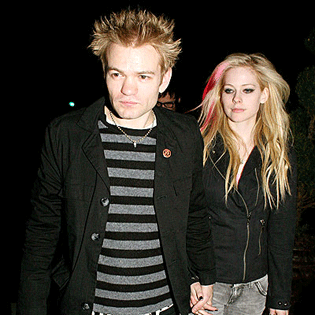 Avril Lavigne and Deryck Whibley