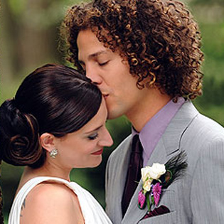 Justin Guarini and Reina Capodici