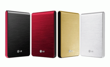New Stylish LG XD3 Portable HDDs
