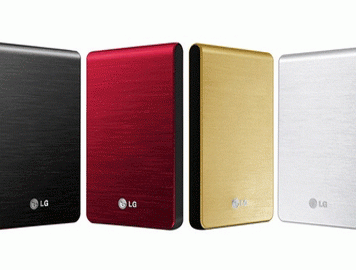New Stylish LG XD3 Portable HDDs