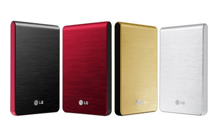LG XD3 Portable HDDs