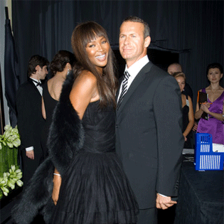 Naomi Campbell and Vladislav Doronin