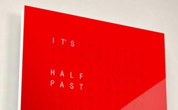 Qlocktwo Clock Really Tells Time