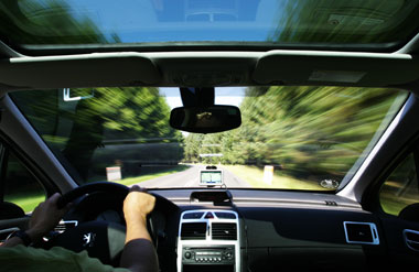 Convertible Driving