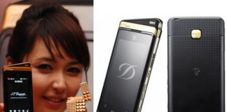 Pantech and T.S. DuPont Turn out a New Luxury Phone