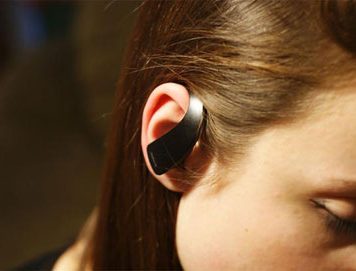 Stylish Jabra Stone-Shaped Bluetooth Headset