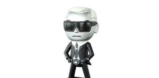 Lagerfeld Transformed Into Toy