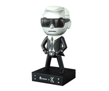 Lagerfeld Transformed Into Toy