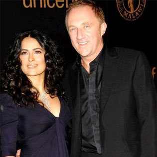 Salma Hayek Francois-Henri Pinault