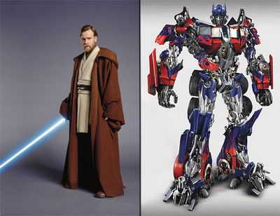 Star Wars and Transformers