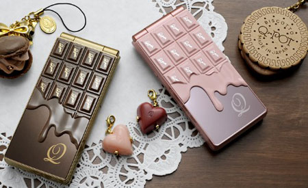 Docomo Cell Phones Chocolate