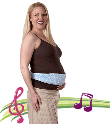 Lullabelly Prenatal Music Belt Deluxe Package 