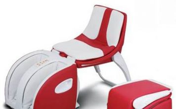 Pure Lady, an Air Massage Chair You Can Use Everywhere