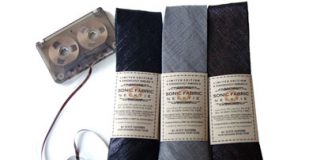 Sonic Fabric Introduces Cassette Tape Neckties
