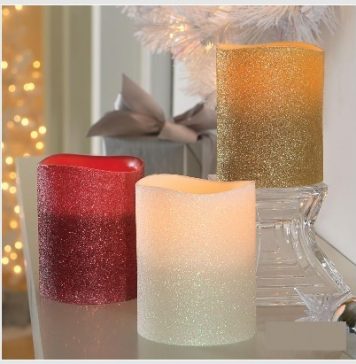 Flameless Candles for Safe Christmas Joy