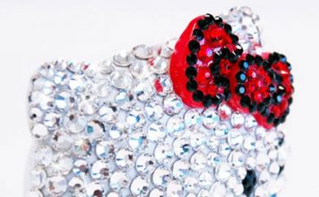 Hello Kitty MP3 Player Done Over in Swarovski Crystals
