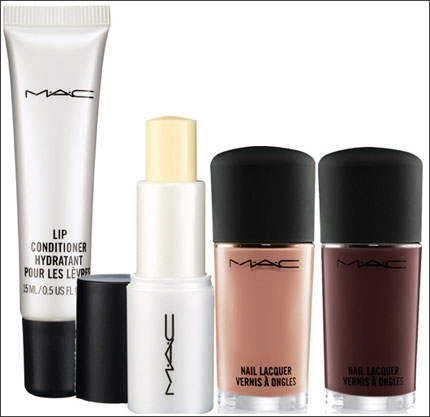 MAC Warm and Cozy Lip Conditioner and Nail Lacquer