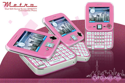 Metro Cell Phone Pink