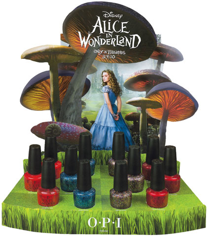 OPI Alice in Wonderland