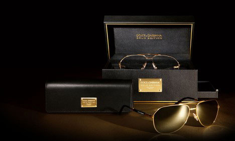 Dolce & Gabbana Gold Eyewear