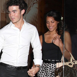 Kevin Jonas and Danielle