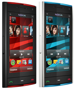 New Nokia X6 Cell Phone