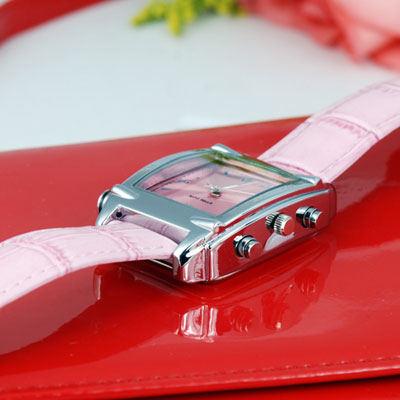Minuet Pink Ladies Watch With MP3 Player