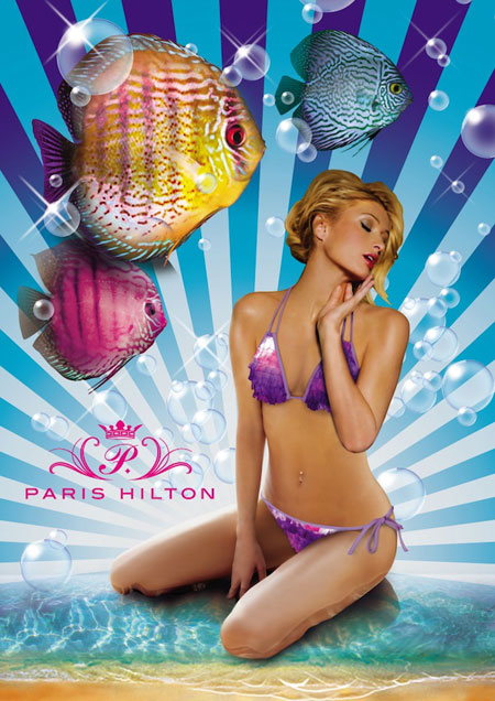 Paris Hilton Bikini Line