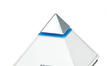 Pyramid-Shaped Clock