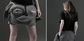 Gizmo Skirt by Versace